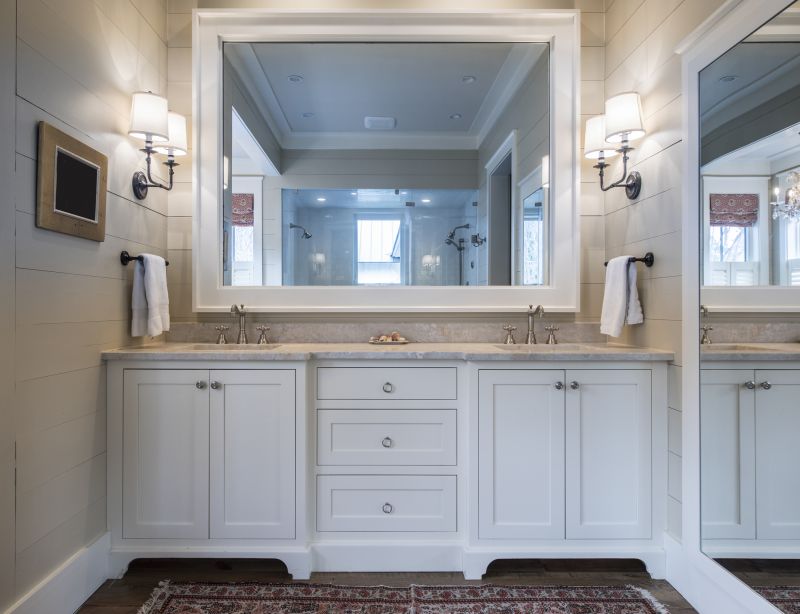 Modern Vanity and Lighting